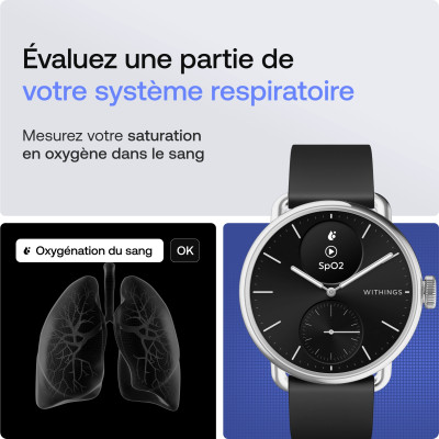 MONTRE WITHINGS SCANWATCH 2 42 MM NOIRE