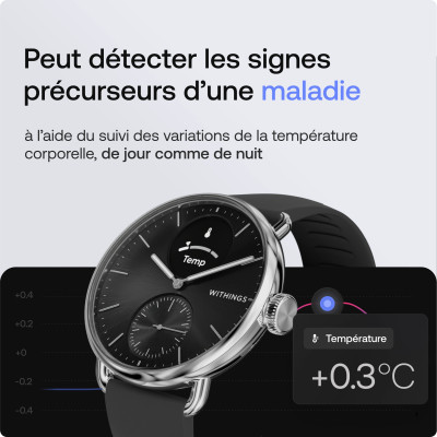 MONTRE WITHINGS SCANWATCH 2 42 MM NOIRE