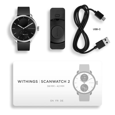 MONTRE WITHINGS SCANWATCH 2 42 MM NOIRE