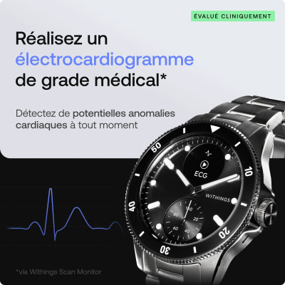 MONTRE WITHINGS SCANWATCH NOVA - NOIR