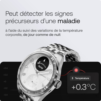 MONTRE WITHINGS SCANWATCH NOVA SCANWATCH NOVA BRILLIANT - TITANE GRIS