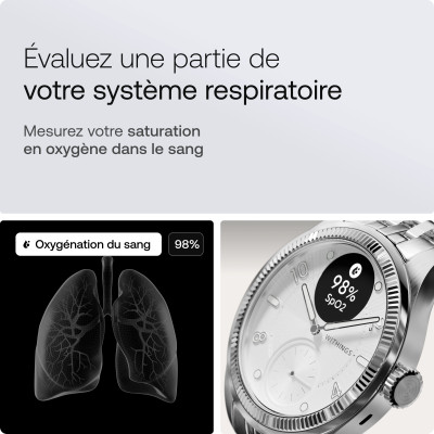 MONTRE WITHINGS SCANWATCH NOVA SCANWATCH NOVA BRILLIANT - TITANE GRIS