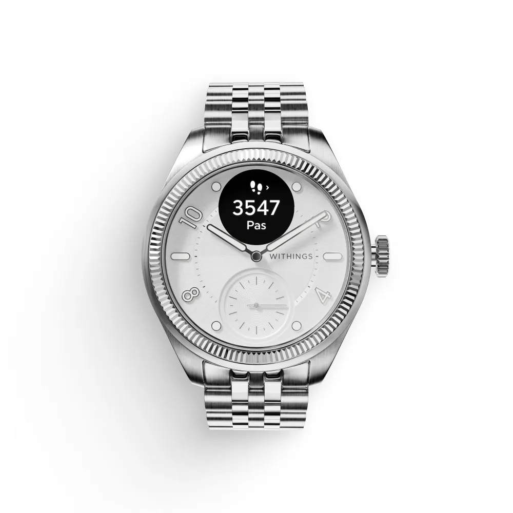 MONTRE WITHINGS SCANWATCH NOVA SCANWATCH NOVA BRILLIANT - TITANE GRIS