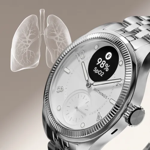 MONTRE WITHINGS SCANWATCH NOVA SCANWATCH NOVA BRILLIANT - TITANE GRIS