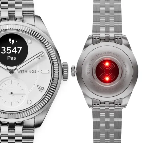 MONTRE WITHINGS SCANWATCH NOVA SCANWATCH NOVA BRILLIANT - TITANE GRIS