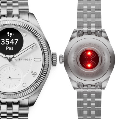 MONTRE WITHINGS SCANWATCH NOVA SCANWATCH NOVA BRILLIANT - TITANE GRIS