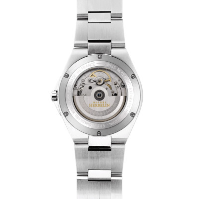 MONTRE HERBELIN CAP CAMARAT – AUTOMATIQUE DATE – ACIER & VERT