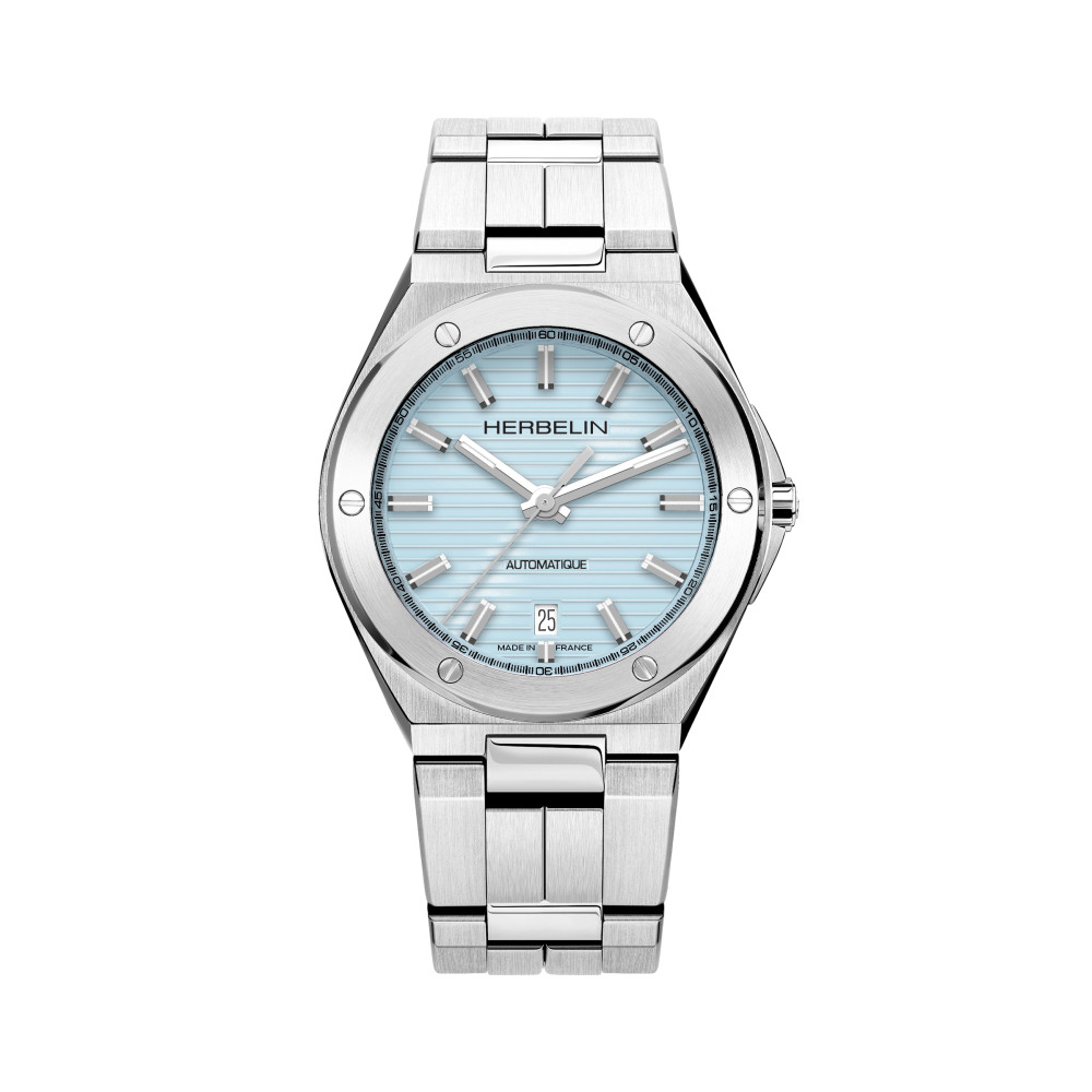 MONTRE HERBELIN CAP CAMARAT – AUTOMATIQUE – BLEU ARCTIQUE