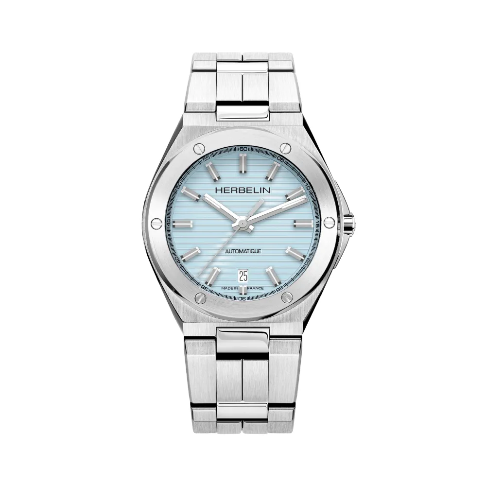 MONTRE HERBELIN CAP CAMARAT – AUTOMATIQUE – BLEU ARCTIQUE