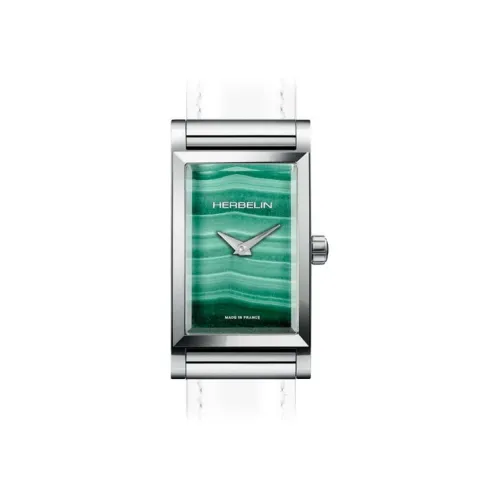 MONTRE HERBELIN ANTARÈS – RECTANGLE – MALACHITE