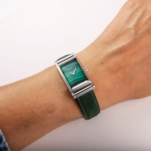 MONTRE HERBELIN ANTARÈS – RECTANGLE – MALACHITE