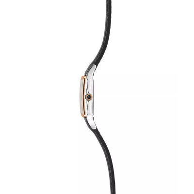 Vue profil de la Montre Herbelin Ve Avenue – Quartz – Cuir Rose