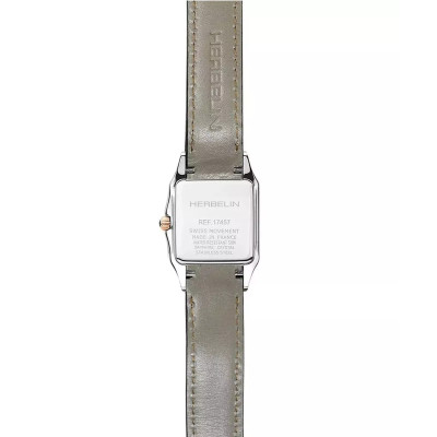 Vue de dos de la Montre Herbelin Ve Avenue – Quartz – Cuir Rose