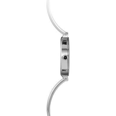 Vue profil de la Montre Herbelin Fil – Quartz Ronde – Acier & Noir