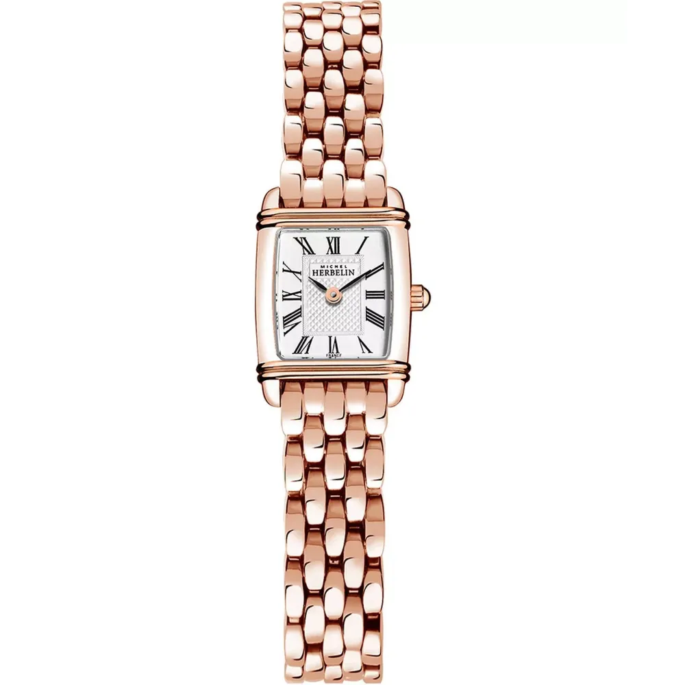 Photo montrant l'intégralité de la Montre Herbelin ART DÉCO – Quartz – PVD Or Rose