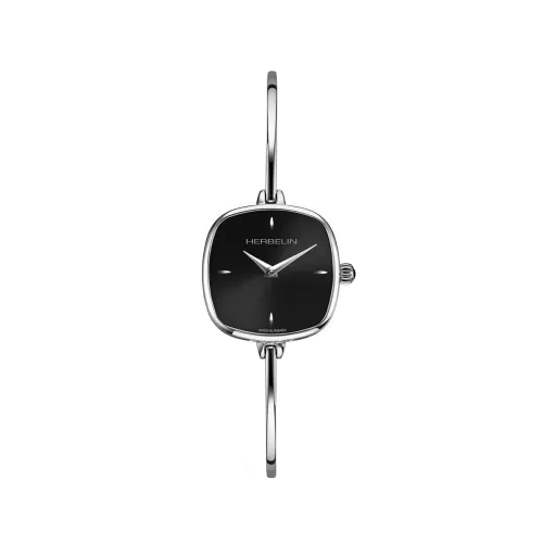 Photo montrant l'intégralité de la Montre Herbelin Fil – Quartz – Noir