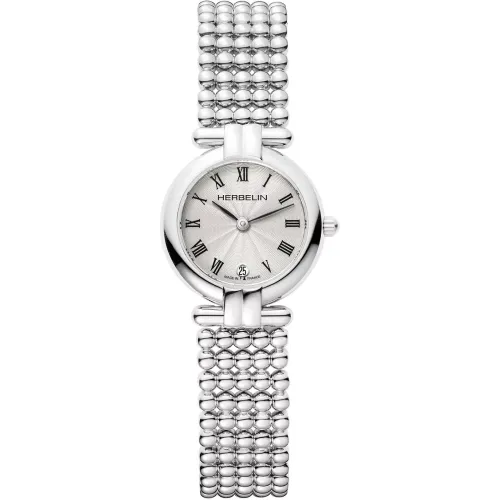 MONTRE HERBELIN PERLES – QUARTZ – ARGENTÉ