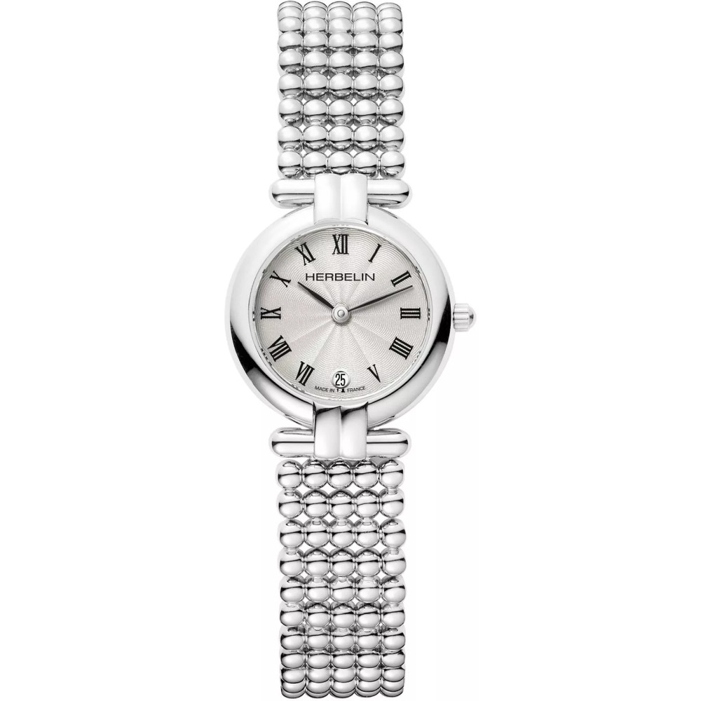 MONTRE HERBELIN PERLES – QUARTZ – ARGENTÉ