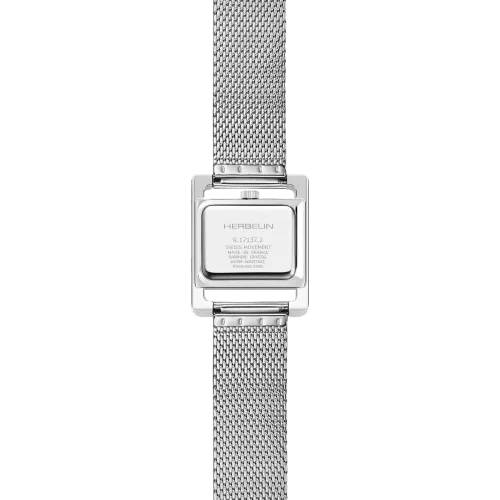 Photo montrant l'intégralité de la Montre Herbelin Ve Avenue – Quartz – Acier & Maille Milanaise