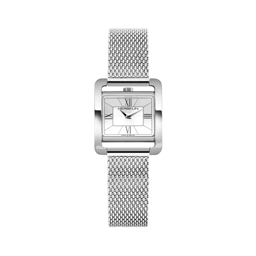 Photo montrant l'intégralité de la Montre Herbelin Ve Avenue – Quartz – Acier & Maille Milanaise