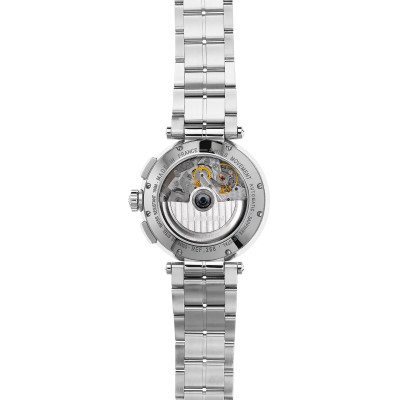 Vue de dos de la Montre Herbelin Newport – Chrono Automatique – Acier & Bleu