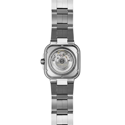 Vue de dos de la montre Herbelin Cap Camarat – Square Automatique – Bleu