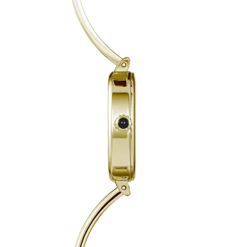 Photo montrant l'intégralité de la montre Montre Herbelin Fil – Quartz – PVD Or Jaune & Noir