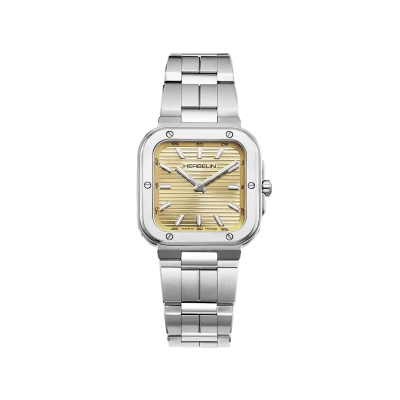 Photo Montrant l’Intégralité de la Montre Montre Herbelin Cap Camarat – Square Dame – Champagne