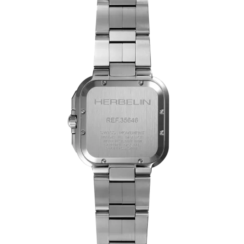 Photo Montrant l’Intégralité de la Montre Montre Herbelin Cap Camarat – Square Chronographe – Bleu