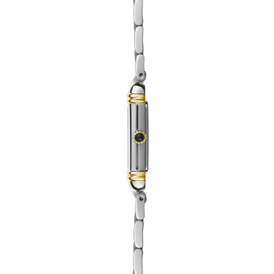 MONTRE HERBELIN ART DÉCO – QUARTZ – BICOLORE & ZIRCONIUM