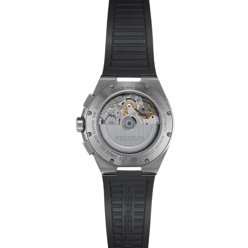Photo Montrant l’Intégralité de la Montre Montre Herbelin Cap Camarat – Chronographe – Acier & Noir