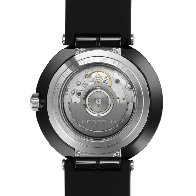 Vue de dos de la montre Montre Herbelin Newport – Automatique – Céramique