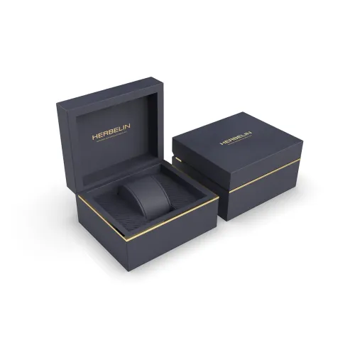 MONTRE HERBELIN CAP CAMARAT – SQUARE AUTOMATIQUE – ACIER & BLEU