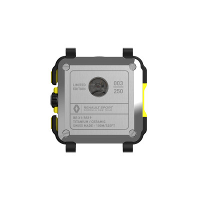 Vue de dos de la montre BR-X1 R.S.19