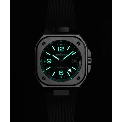 MONTRE BELL & ROSS BR 05 BLACK STEEL