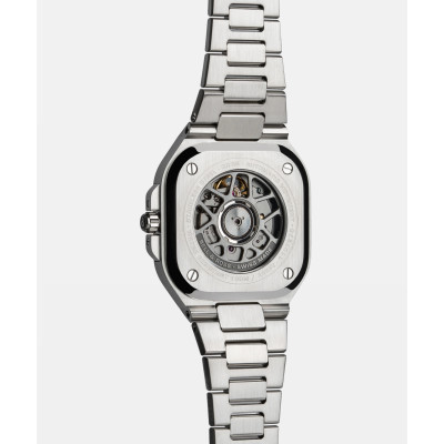 Vue de dos de la montre Montre Bell & Ross BR-05 Copper Brown Steel