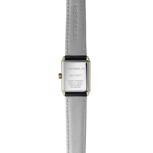 Photo montrant l'intégralité de la Montre Herbelin Art Déco – 1925’s – Doré & Diamants