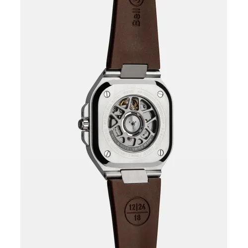 Vue de l’écrin de la montre Montre Bell & Ross BR-05 Copper Brown Steel