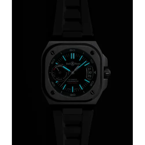 Photo montrant l'intégralité de la montre Montre Bell & Ross BR-X5 Black Steel