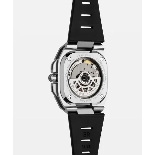 Photo montrant l'intégralité de la montre Montre Bell & Ross BR-X5 Black Steel