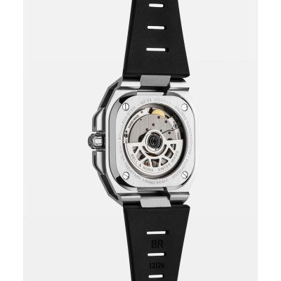 Vue de dos de Montre Bell & Ross BR-X5 Black Steel