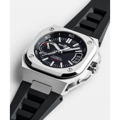 Zoom détaillé sur Montre Bell & Ross BR-X5 Black Steel