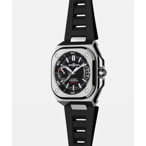 Photo montrant l'intégralité de la montre Montre Bell & Ross BR-X5 Black Steel