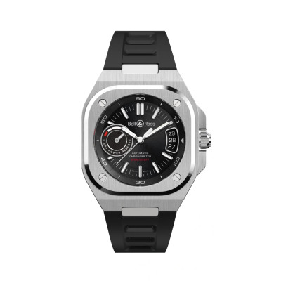 Photo montrant l'intégralité de la montre Montre Bell & Ross BR-X5 Black Steel
