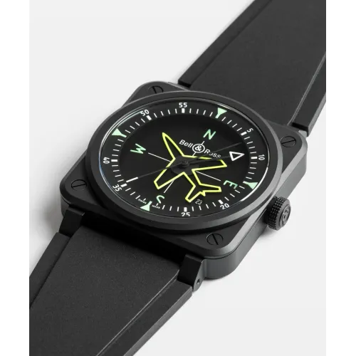 Photo montrant l'intégralité de la montre Montre Bell & Ross BR-03 Gyrocompass