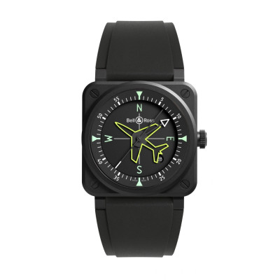 Photo montrant l'intégralité de la montre Montre Bell & Ross BR-03 Gyrocompass
