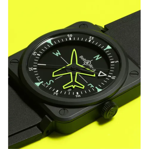 Photo montrant l'intégralité de la montre Montre Bell & Ross BR-03 Gyrocompass