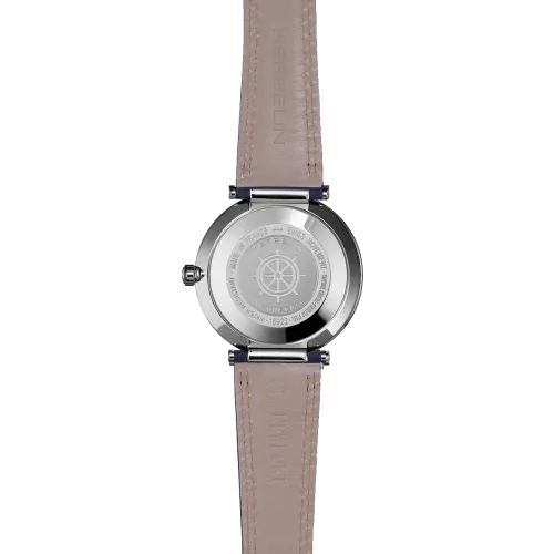 Photo montrant l'intégralité de la montre Montre Herbelin Newport – Slim – Bicolore & Cuir