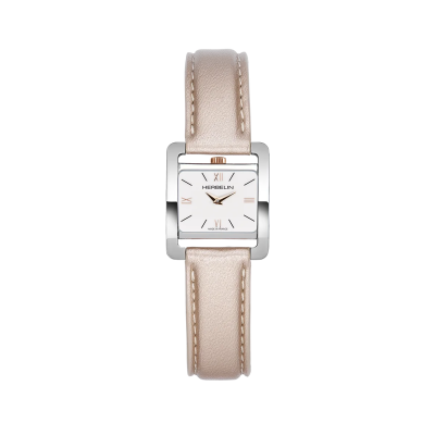 Photo montrant l'intégralité de la montre Montre Herbelin Ve Avenue – Quartz – Cuir Rose Poudré
