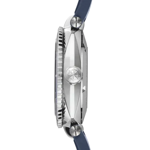 Photo montrant l'intégralité de la montre Montre Herbelin Newport – Diver Automatique – Acier & Bleu